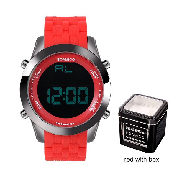 Men Green Digital Watches