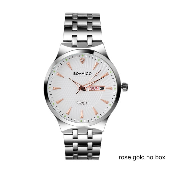 Men's Silver Quartz Watches