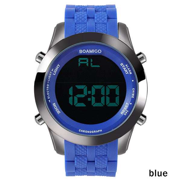 Men White Digital Watches