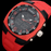 Men Dual Display Red Watches