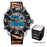 Men Dual Display Camo Watches