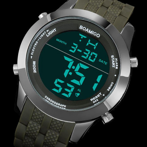 Men Green Digital Watches