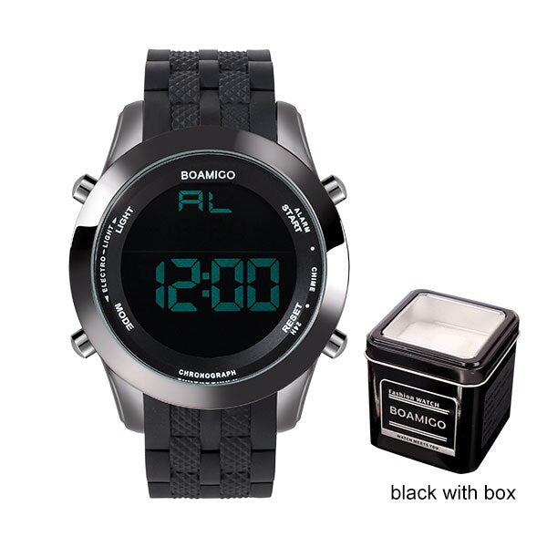 Men Green Digital Watches
