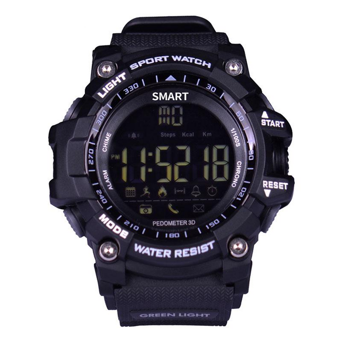 Black Smart Watch for Android iOS