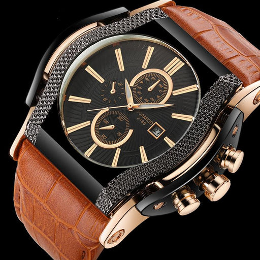 Men's Brown Quartz Watches