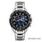 Men Dual Display Silver Watches