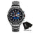 Men Dual Display Silver Watches