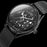 Men's Black Skeleton Quartz Watches