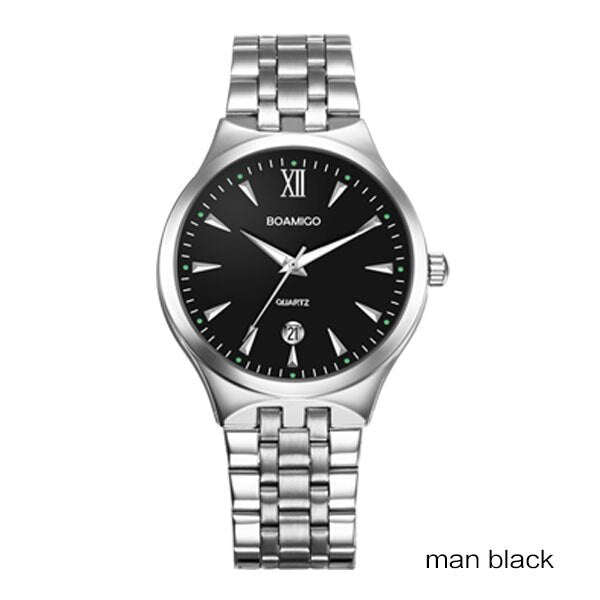 Men's Silver Quartz Watches