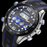 Men Dual Display Striped Watches