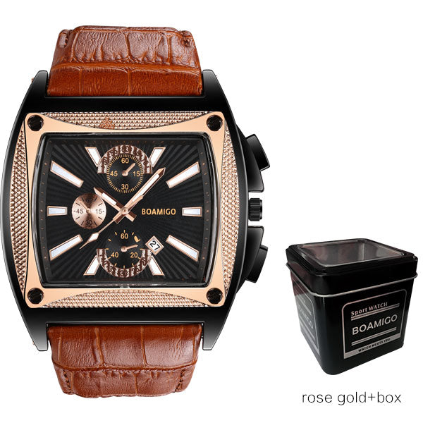 Men's Black Quartz Watches