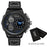 Men Dual Display Leather Watches