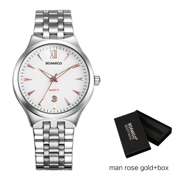 Men's Silver Quartz Watches