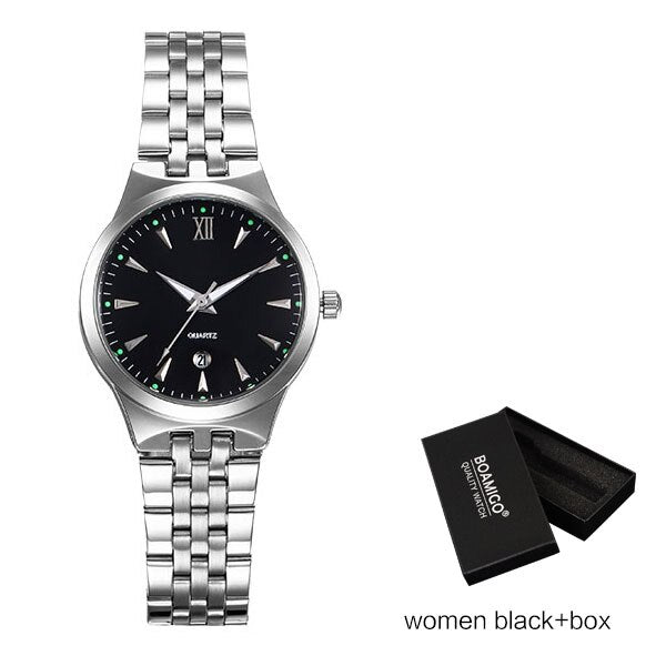 Men's Silver Quartz Watches