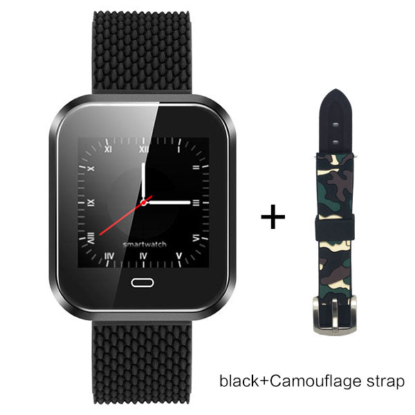 Black Smart Watch for Android iOS