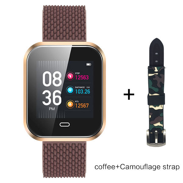 Black Smart Watch for Android iOS