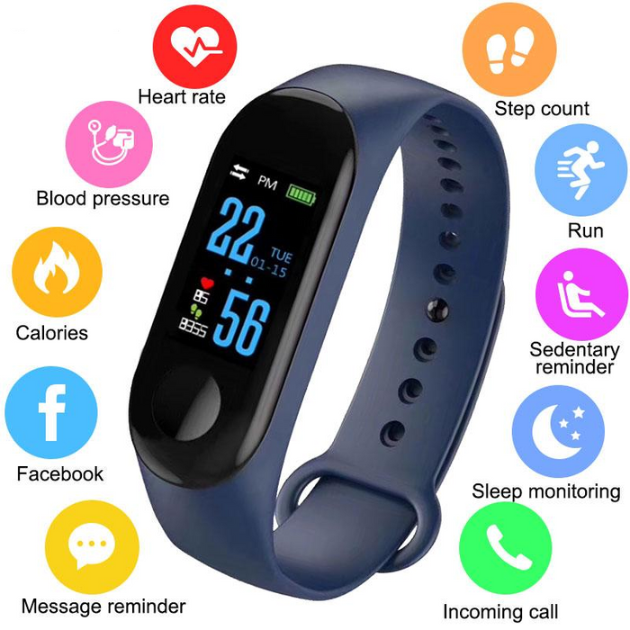 Multi function Smart Bracelet for Android iOS
