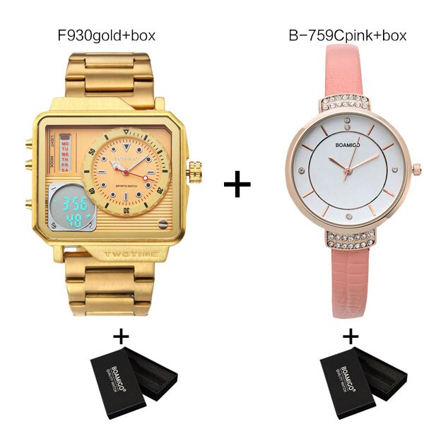 Men&Women Luxury Watch Set