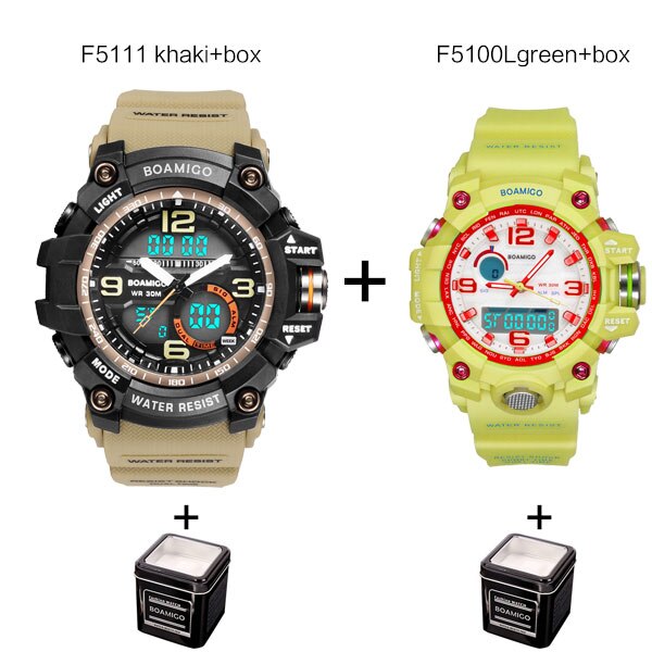 Men&Women Sport Watch Set