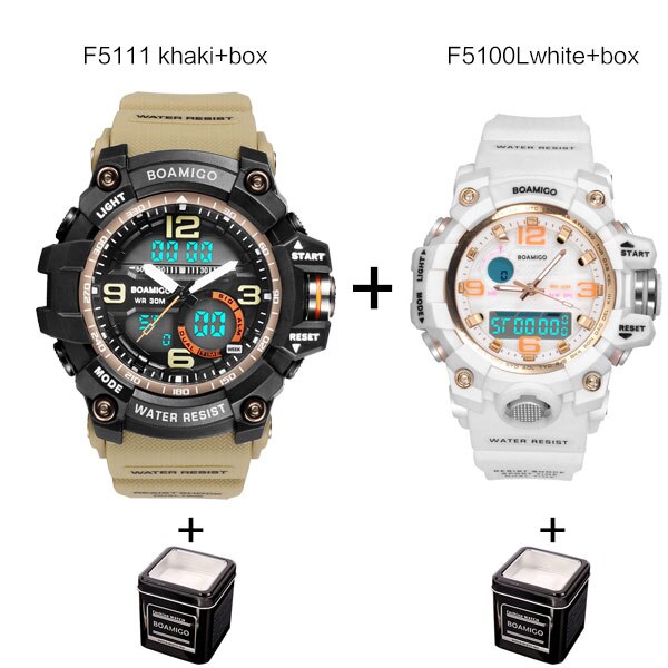 Men&Women Sport Watch Set