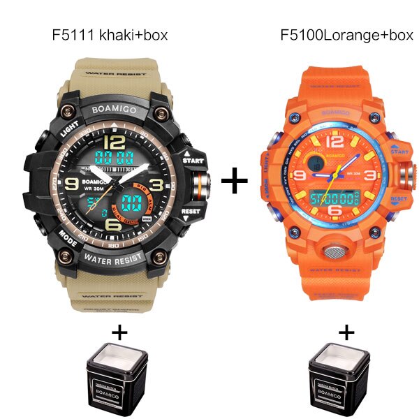 Men&Women Sport Watch Set