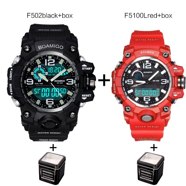 Men&Women Sport Watch Set