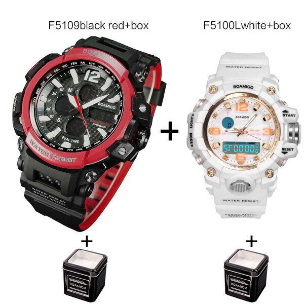 Men&Women Sport Watch Set