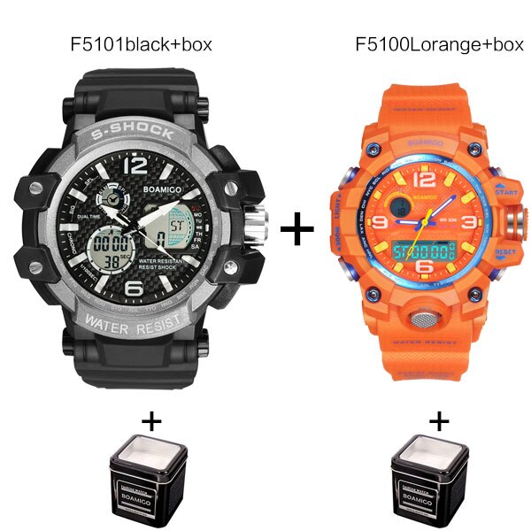 Men&Women Sport Watch Set