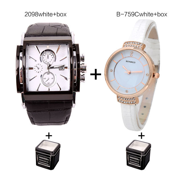 Men&Women Luxury Watch Set