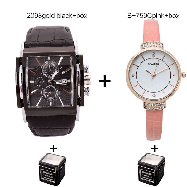 Men&Women Luxury Watch Set