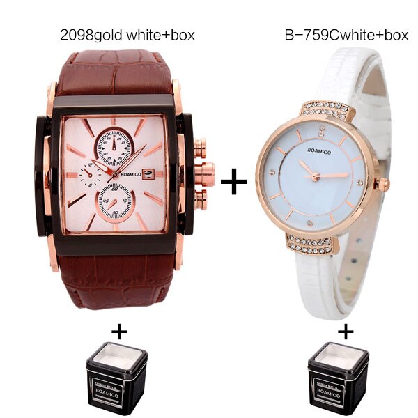 Men&Women Luxury Watch Set