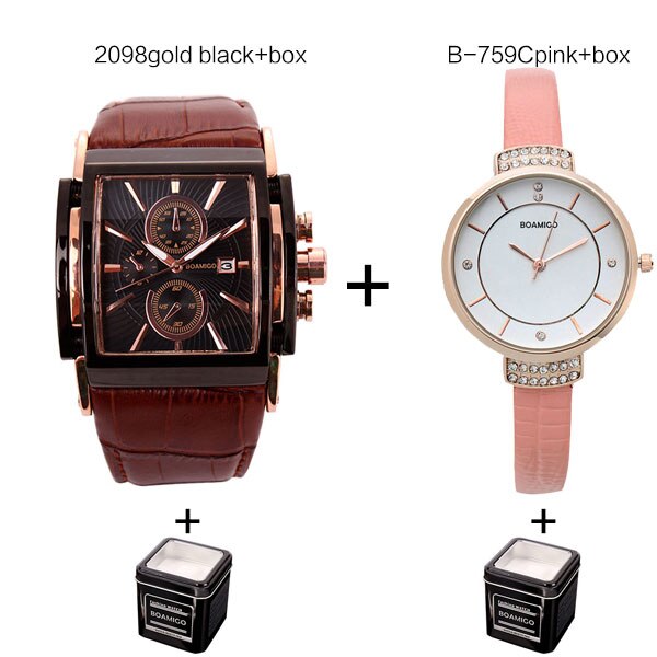 Men&Women Luxury Watch Set